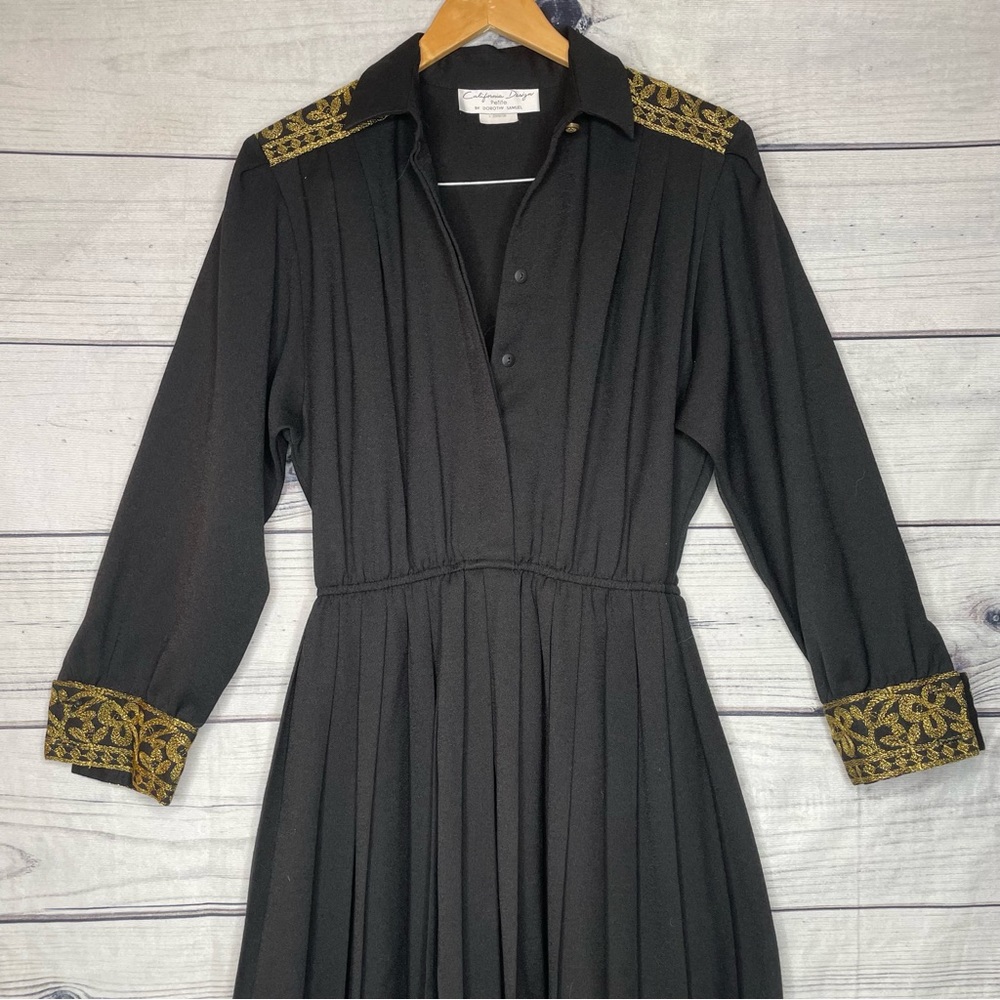 Vintage California Design midi dress size MP - Picture 2 of 9